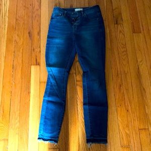 Size 25 high waisted skinny jeans